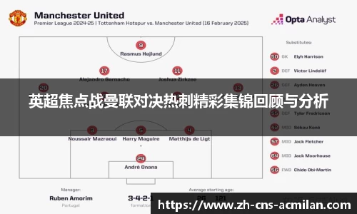 英超焦点战曼联对决热刺精彩集锦回顾与分析